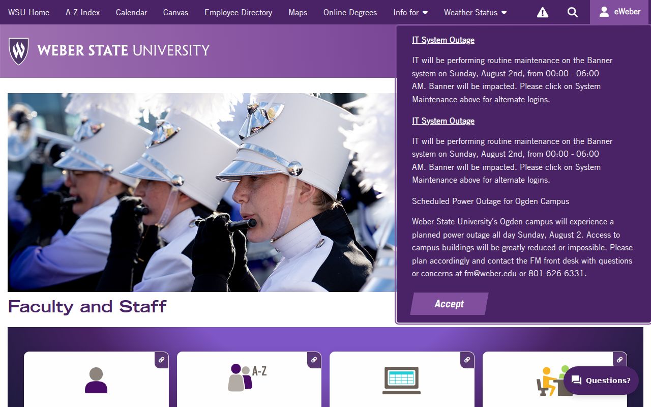 Weber State faculty search among Weber County people directories